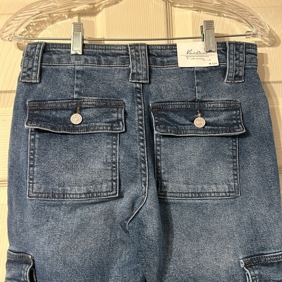 NWT KanCan Cargo Jeans Size 24 - Picture 6 of 7
